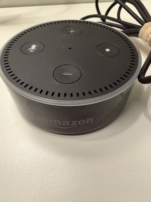 Amazon Echo Dot 2nd Gen RS03QR Smart Speaker Alexa Black w/ Original Adapter