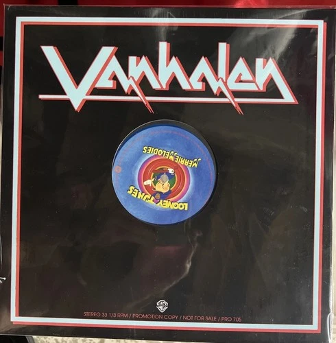 Van Halen Looney Tunes Merrie Melodies Blue Vinyl EU Import LP Sealed
