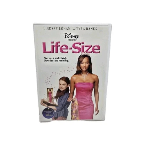 LIFE-SIZE (2000) DVD Walt Disney Presents - Lindsay Lohan Tyra Banks