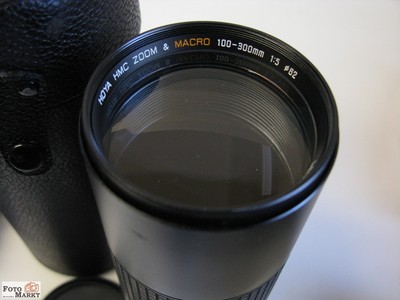 Zoom-Objektiv Macro Hoya 100-300 / 5 für Olympus OM1, OM-2, OM4, OM10 SLR Kamera
