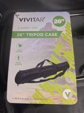 New Vivitar 26" Carry On Tripod Case Black