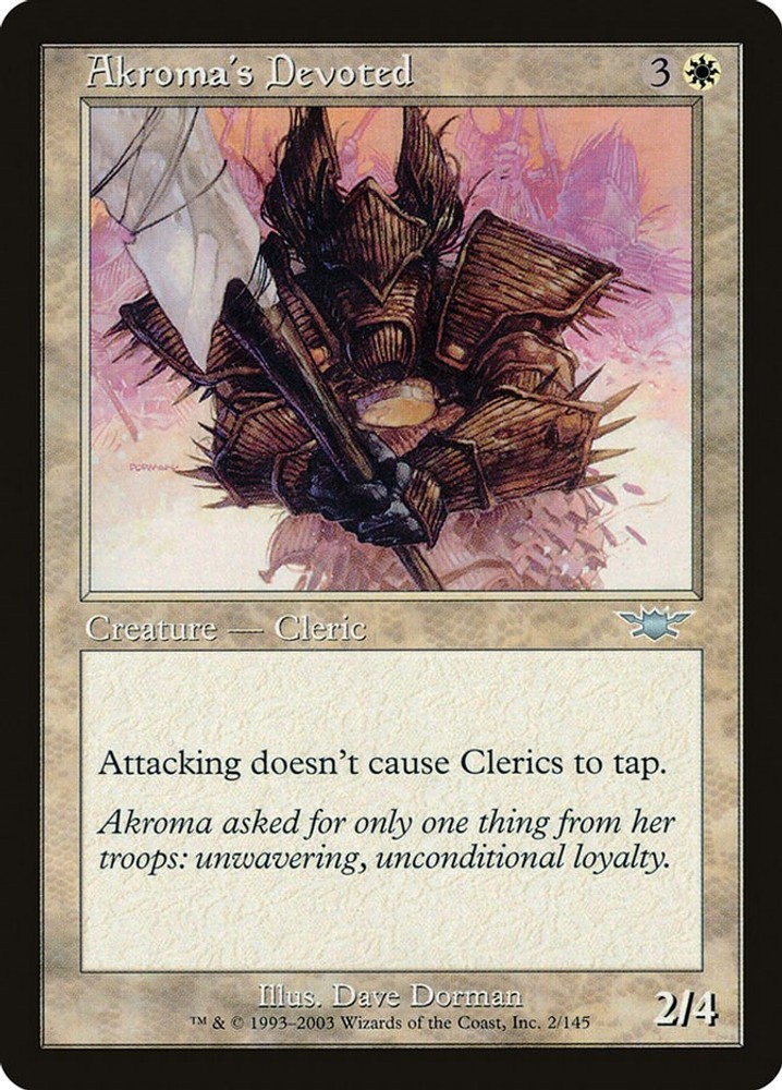 Akroma's Devoted - NM - Legions-2