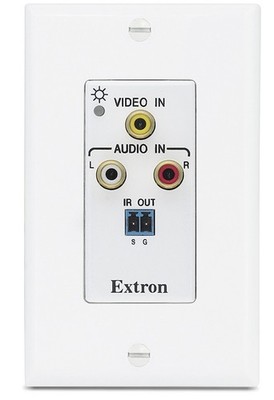 Extron PVT CV D - PoleVault Composite Video and Audio Wallplate NEW LOWER PRICE!