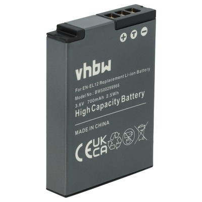 Akku für Nikon Keymission 360 170 700mAh 3,6V