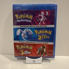Pokemon The First Three Movies Collection Blu-ray