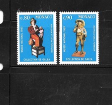 MONACO SC#1398-9 1983 MNH MINT XF TOYS COMMEMORATIVE PICTORIAL STAMP SET