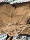 Carhartt 44x28 insulated bib overalls — photo 1