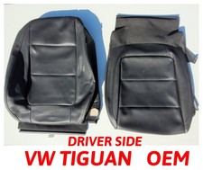 Volkswagen Tiguan Front Driver Seat Cover Anthracite Vinyl Black Oem Upholstery Volkswagen Tiguan Front Driver Seat Cover Anthracite Vinyl Black Oem Upholstery