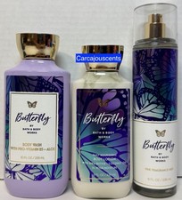 Bath  Body Works Butterfly Body Wash Lotion Fragrance Mist Gift Set