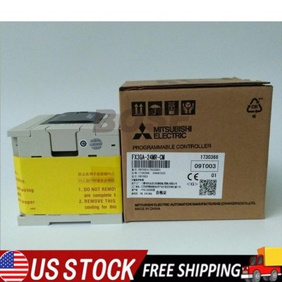 One New Mitsubishi FX3GA-24MR-CM Programmable Controller FX3GA24MRCM