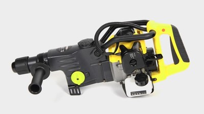 Benzinbohrhammer BAUMAX BSX50 inkl. Zubehör, 2-Takt Benzin Bohrhammer