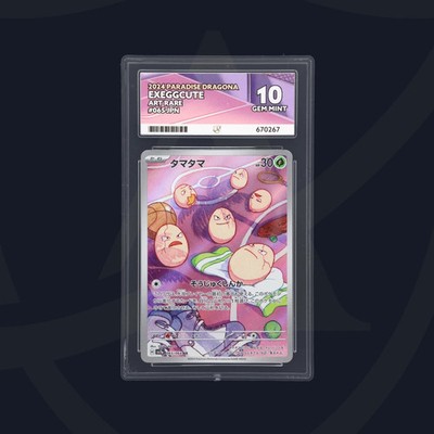 Exeggcute 065/064 Paradise Dragona sv7a Ace Grading Gem Mint 10 Pokemon