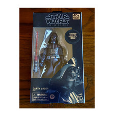 Hasbro The Black Series Carbonized Darth Vader Action Figure 40th Star Wars