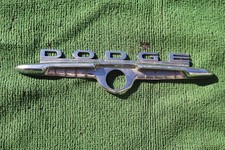 1953 1954 Dodge Coronet Trunk Emblem Handle 53 54