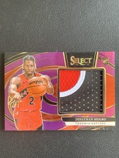 Jonathan Mogbo 2024-25 Panini Select Rookie Jumbo Swatch Purple RC /99 #JRS-MOG