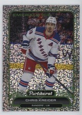 2023-24 Upper Deck Parkhurst Emerald Ice 8/10 Chris Kreider #193 q2c