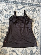 Ruby Ribbon Ultimate Cami 44 Black Shapewear Seamless Shaping Tank Style 3056