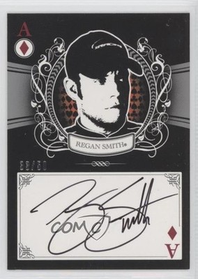 2009 Wheels Main Event Mark Diamonds 33/50 Regan Smith Auto 9cf