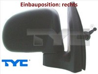 TYC 313-0007 AußEnspiegel Rechts Spiegel AußEn FüR Hyundai