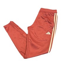Woman Adidas Pants Pink with White Stripes Medium
