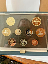 1989 ROYAL MINT PROOF COIN SET  ( 9 Coins Set  )