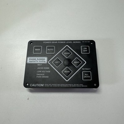 368991 RV Leveling Touch Control Panel for Lippert/Kwikee 140-1226 500629