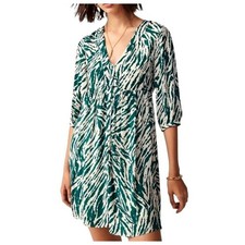 NWT Ba&sh Vuzy Abstract Print Mini Dress Size Womens Large READ