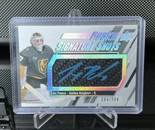 2023-24 Upper Deck Engrained Rookie Signature Shots 284/299 Jiri Patera Auto RC