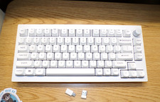 Keychron V1 Max Wireless RGB Mechanical Keyboard Banana Switches  8148