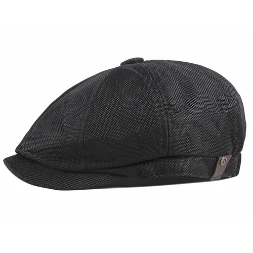 Men Classic 8 Panel Newsboy Gatsby Ivy Hat Cabbie Beret Flat Cap Adjustable Gift - Bild 17 von 19