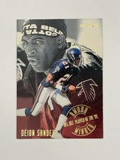 🔥🏈🔥Fleer 1994 Deion Sanders Atlanta Falcons  Insert NFL Football #3