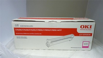 Original OKI 42918106 Trommel Kit Magenta für C 9600 9800 in OVP