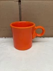Vintage fiestware URANIUM GLAZE mug rad red RARE vintage cup homer laughlin