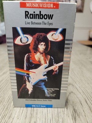 Rainbow Between the Eyes Concert VHS, 1982 TESTED Live Video Tape RCA