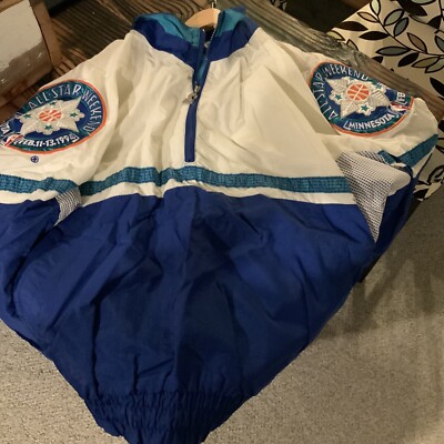 RARE 1994 NBA ALLSTAR GAME PULLOVER STARTER JACKET | eBay