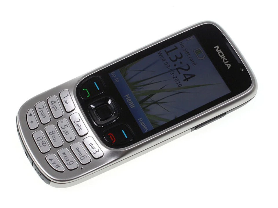 Original Nokia 6303i classic SILVER Camera Stylish Phone full set 1Year Warranty - Image 2 of 4
