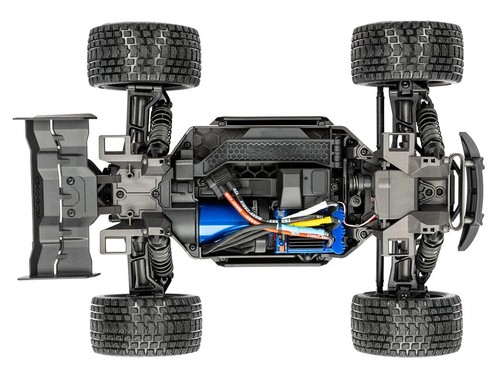 TRAXXAS # MINI-XRT Monster 4x4 grün 1/16 + 2S + 3S Lipo Akku + 4A ID-Ladegerät - Bild 7 von 9