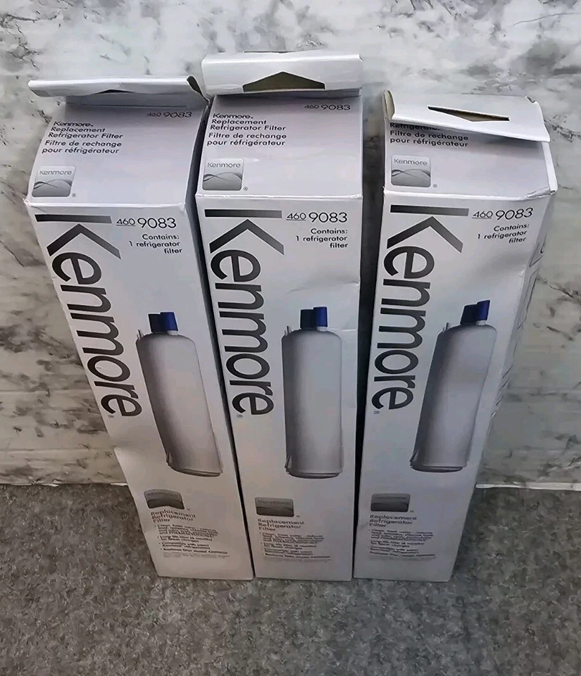 3 Pack Kenmore 46-9083 Replacement Refrigerator Water Filter New - Image 2 of 3