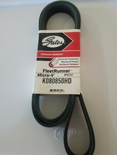 Gates Serpentine Belt-fleetrunner Micro-v Belt K080850hd Free Shipping New