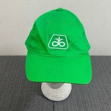 Pioneer Baseball Hat Strapback Cap Youth Kids OSFM Lime Green Cotton Adjustable