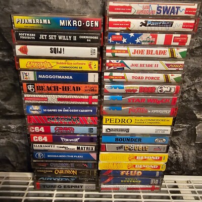 Commodore 64 Spiele - Auswählen & Auswählen - Multi Listing - US Gold, Beyond, Spieler