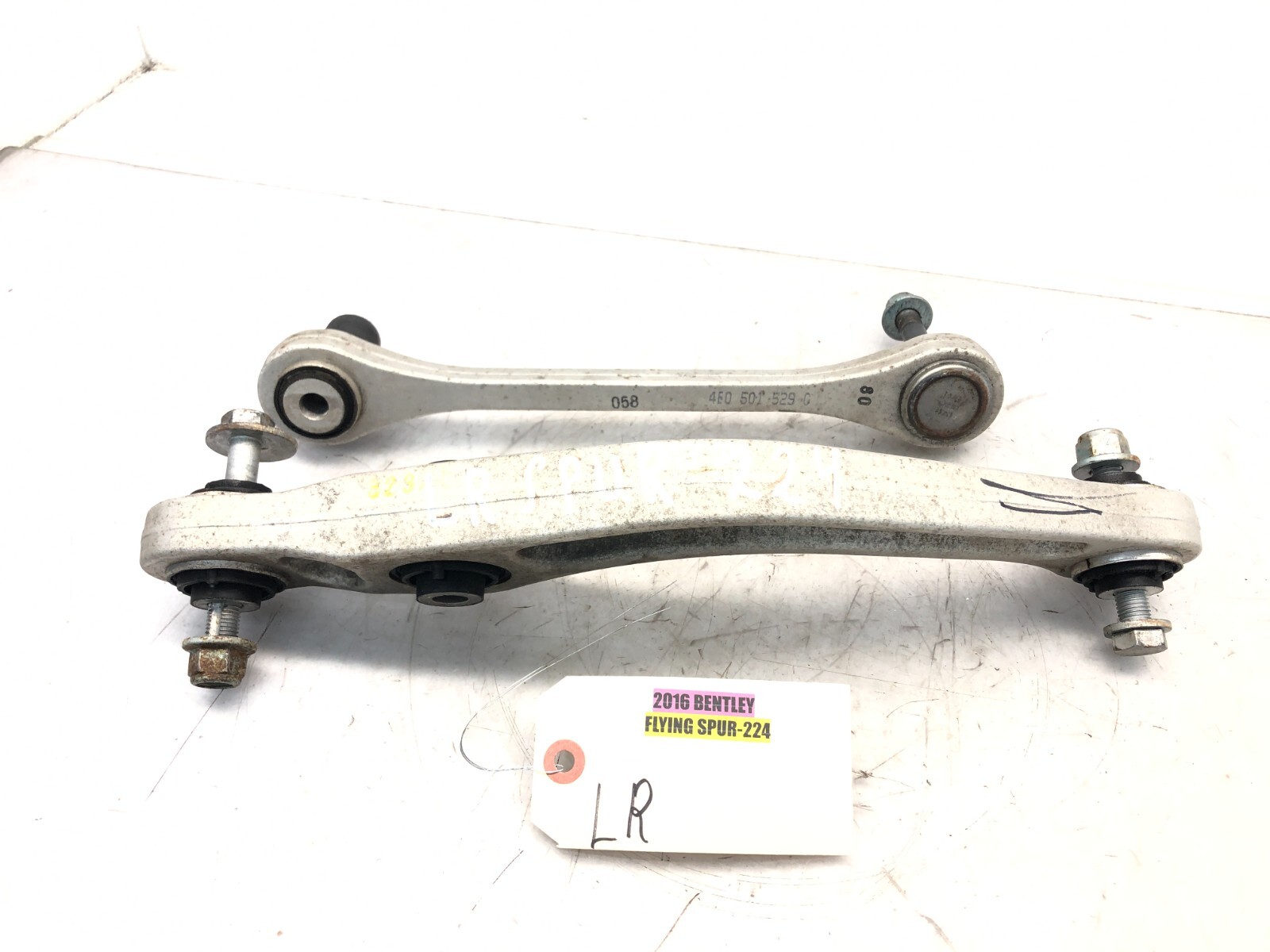 2014-2018 BENTLEY FLYING SPUR AWD LEFT DRIVER REAR UPPER CONTROL ARM SET OEM