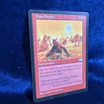 Heat Stroke Weatherlight Rare MTG Magic The Gathering Card RESERVED LIST |  eBay