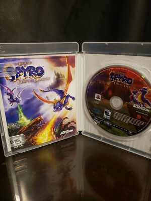 The Legend Spyro Dawn of the Dragon PS3, 2008 CIB  Tested See descri
