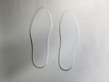 Mens White Economy Shoe Insoles NEW