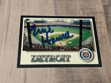 Ernie Harwell Signed 1994 Score Card #322 COA HOF Detroit Tigers Team Checklist