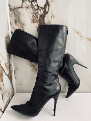 Casadei Women Boots Heels Size 40,5