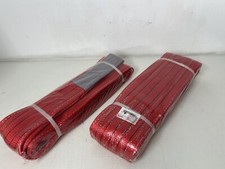 2x Hebegurt 4m Krangurt Hebeschlinge bis 5000kg, 150mm Brandbreite 10010025 NEU!