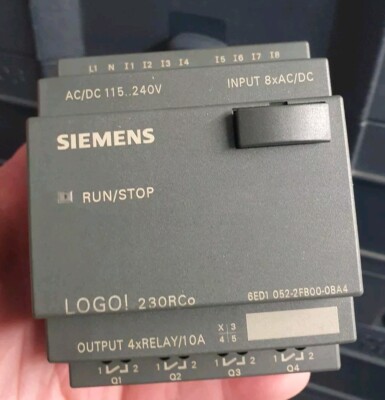 1x, SIEMENS LOGO! 230RCo, 6ED1052-2FB00-0BA4, Funktionsgeprüft SPS Steuerung