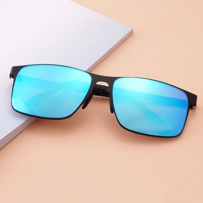 Polarized Sunglasses for Men Women Driving Sports Retro Square UV400 Sun Glasses